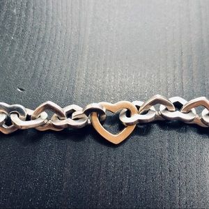 Tiffany and Co Interlocking Heart Bracelet